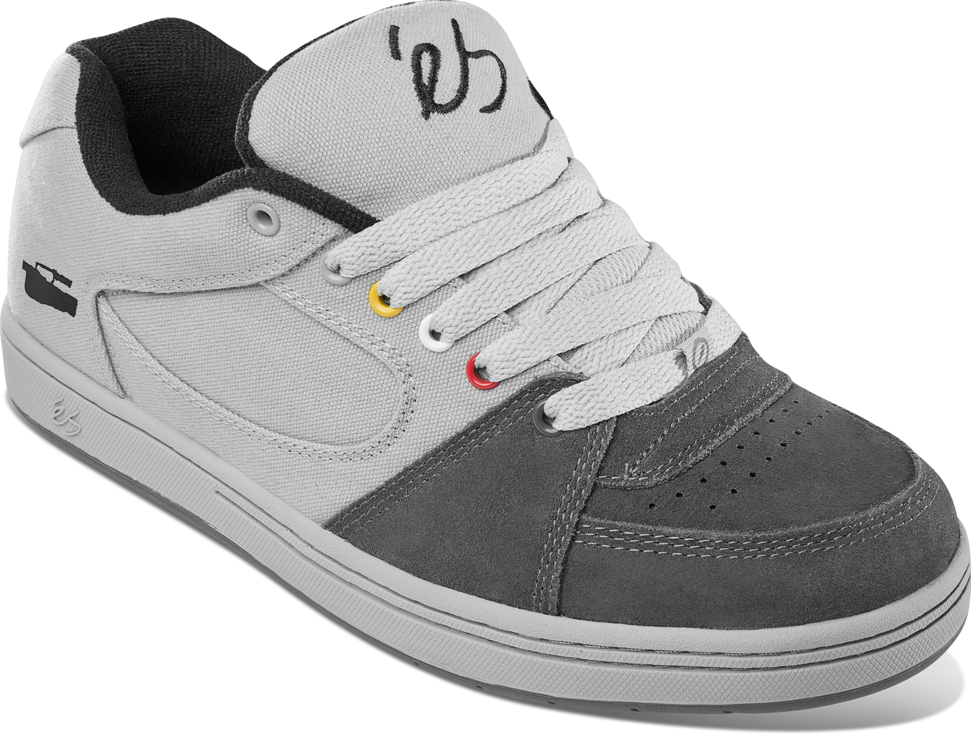 accel og x vx - skate shoes - dark grey/light grey - esskateboarding