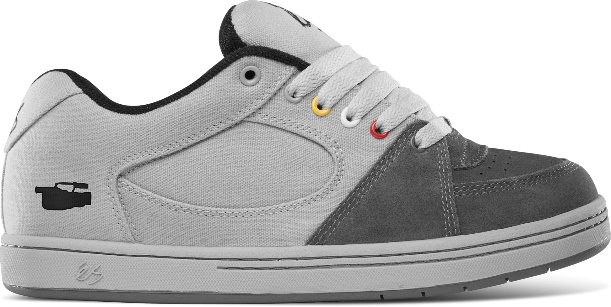 accel og x vx - skate shoes - dark grey/light grey - esskateboarding