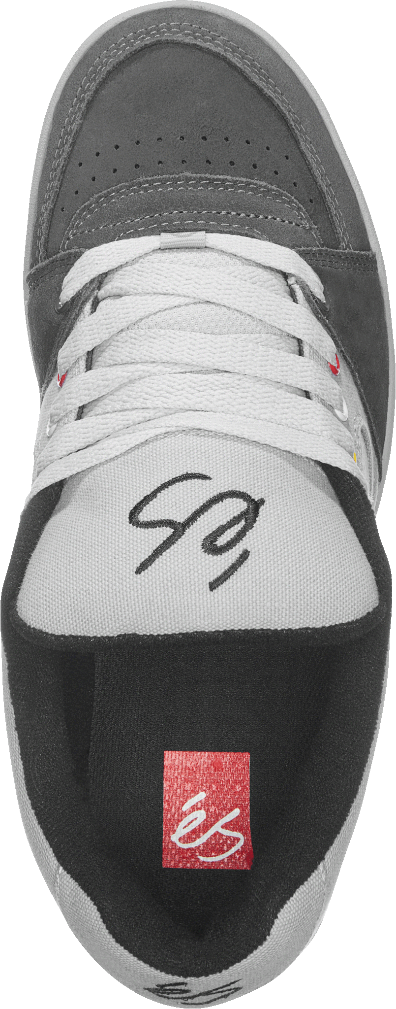 accel og x vx - skate shoes - dark grey/light grey - esskateboarding