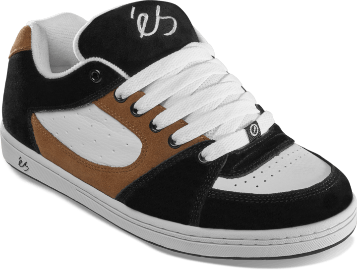 accel og - skate shoes - brown/black/white - esskateboarding
