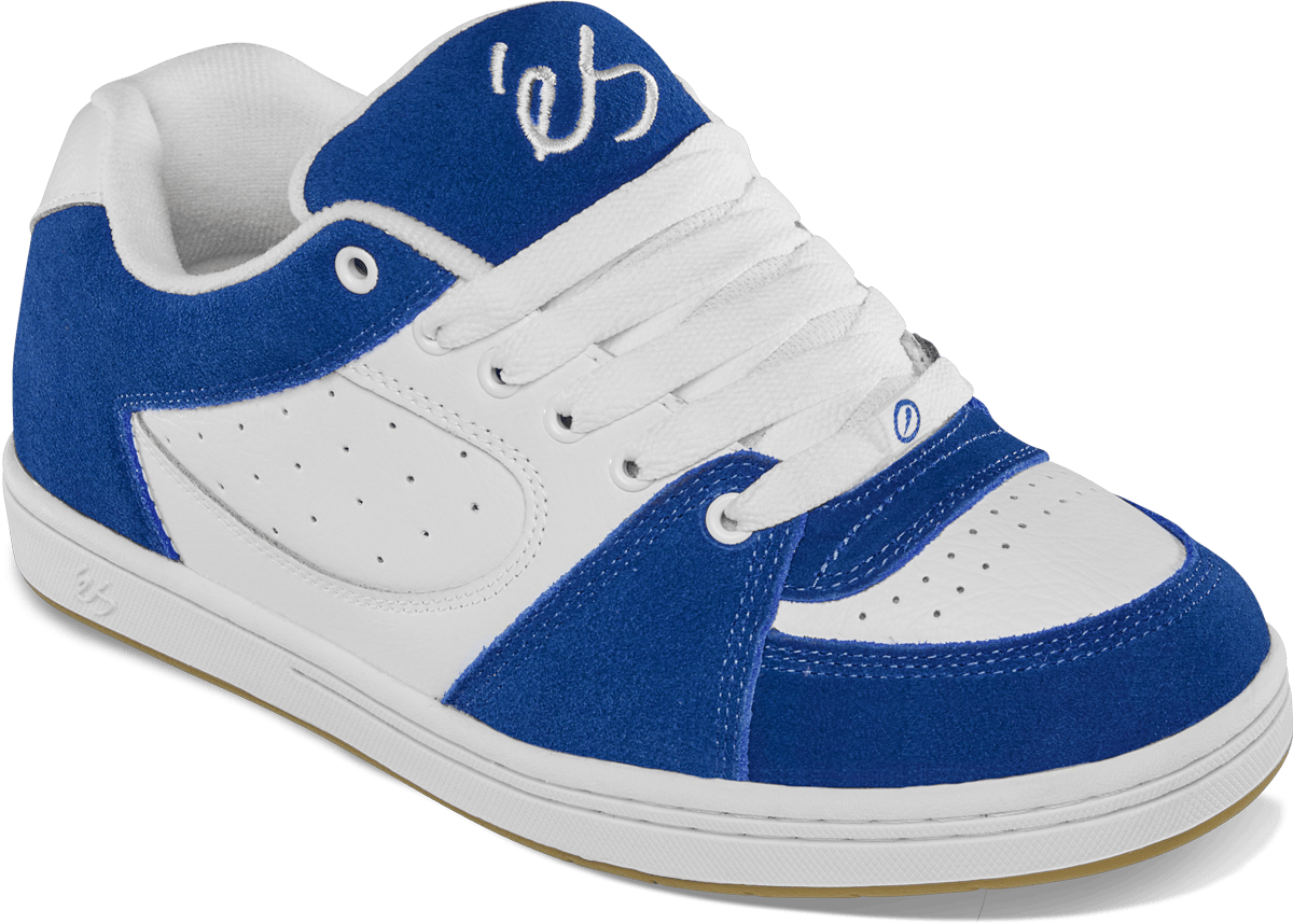 Accel Og royal/white - skate shoes | éS skateboarding Low-Top Shoe Es Footwear Sneakers Skate Style OG Premium