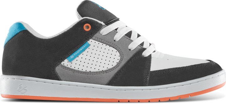 accel slim - skate shoes - navy/grey/orange - esskateboarding