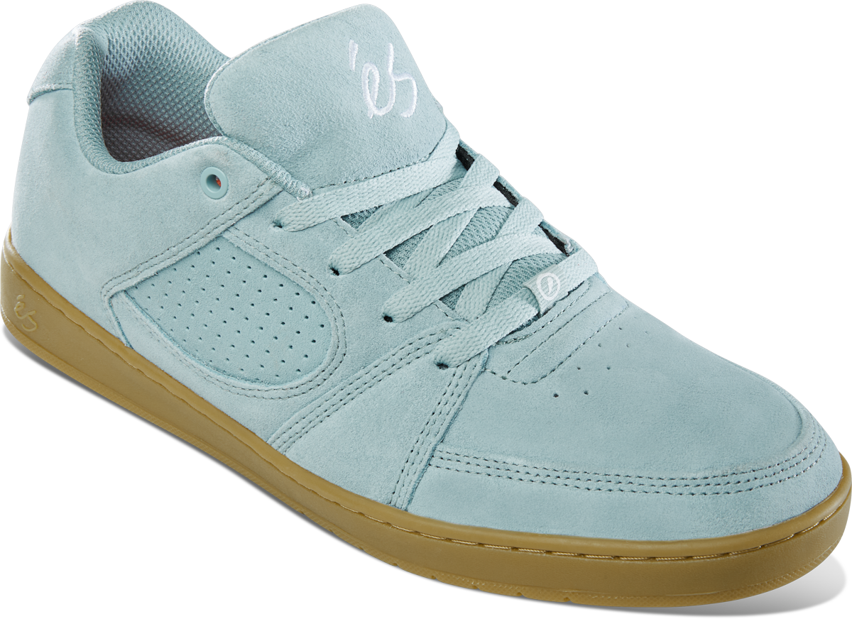 accel slim - skate shoes - blue/white/gum - esskateboarding