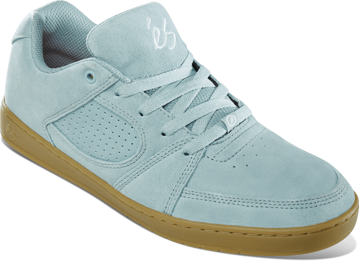 accel slim - skate shoes - blue/white/gum - esskateboarding