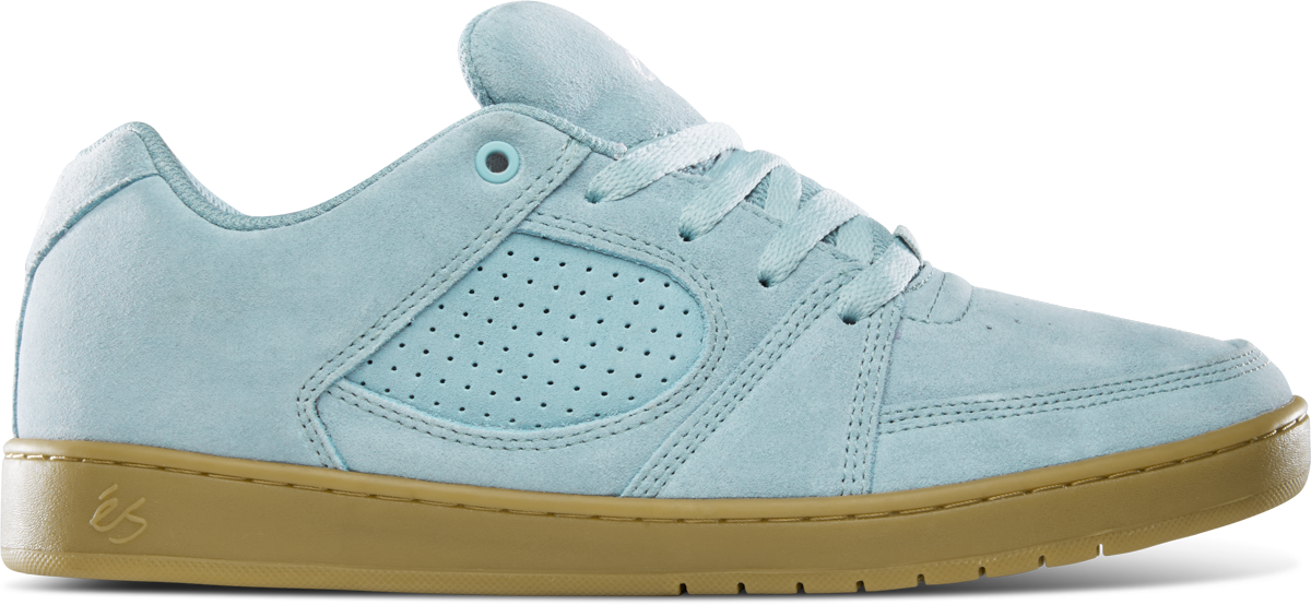 accel slim - skate shoes - blue/white/gum - esskateboarding