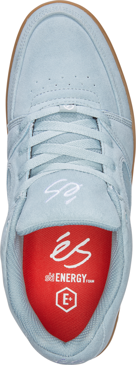 accel slim - skate shoes - blue/white/gum - esskateboarding