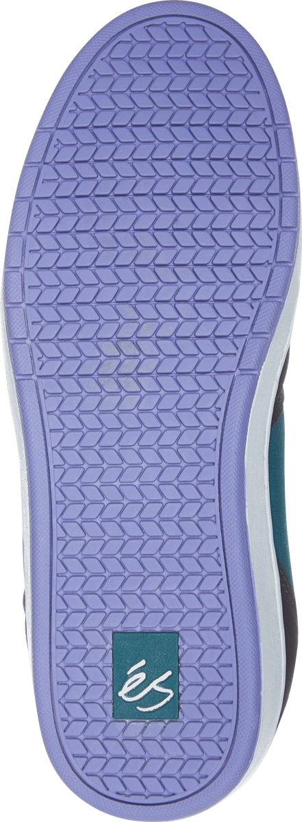 accel slim mid - skate shoes - black/white/green - esskateboarding