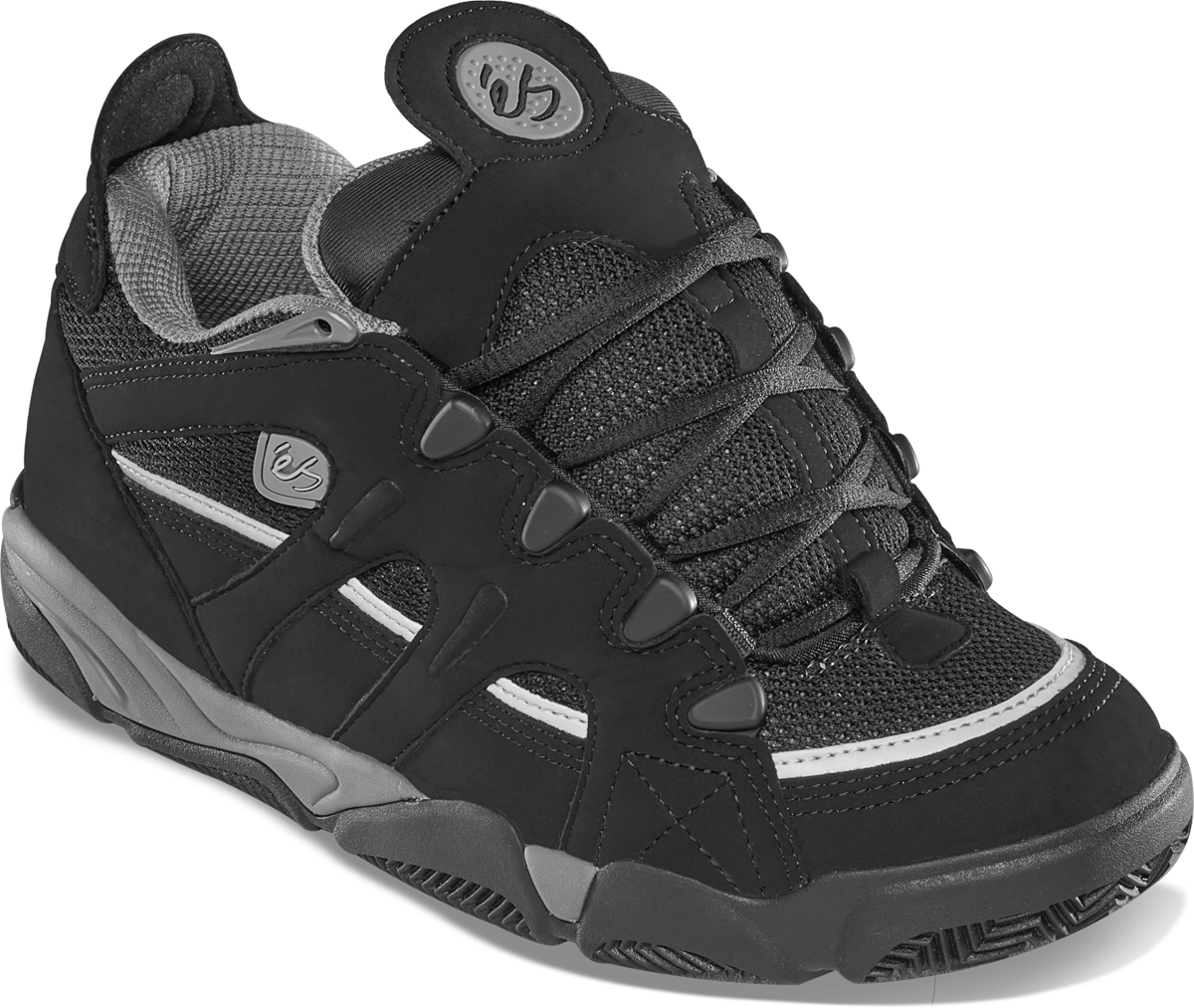 scheme - skate shoes - black/charcoal - esskateboarding