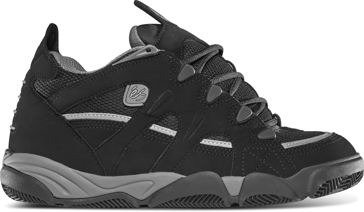 Scheme black/charcoal skate shoes éS skateboarding
