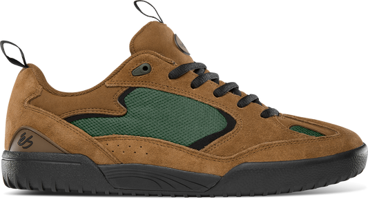 quattro - skate shoes - brown/green - esskateboarding