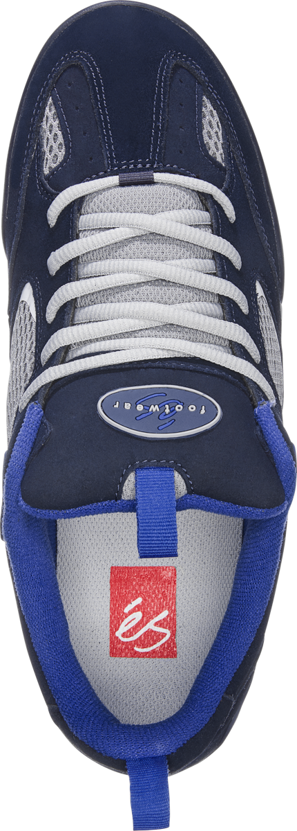 quattro - skate shoes - navy/grey/royal - esskateboarding