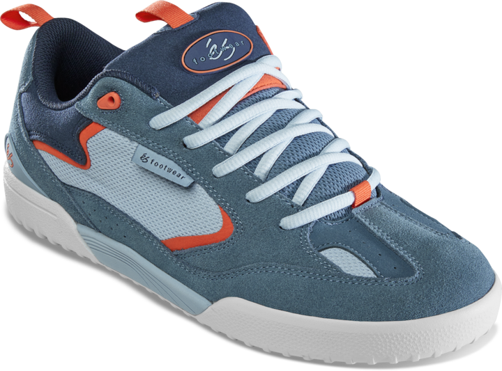quattro - skate shoes - blue/white/navy - esskateboarding