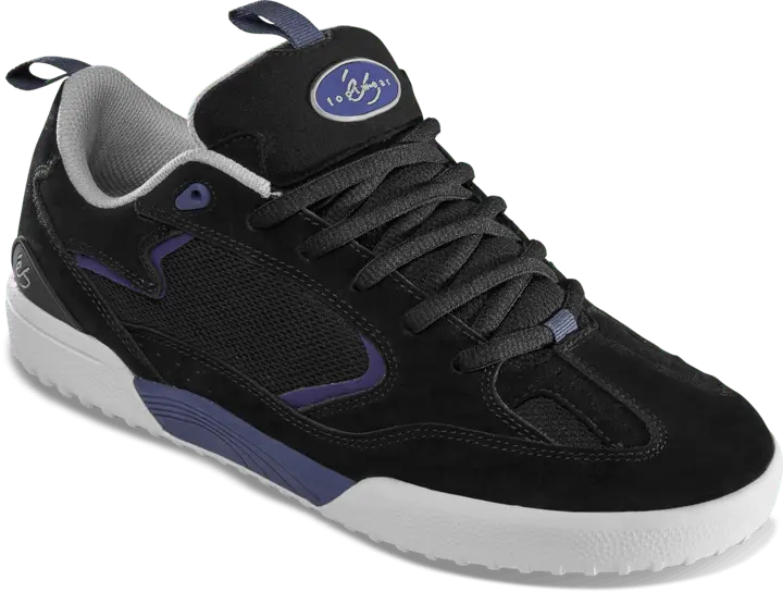 Quattro black/navy - skate shoes | éS skateboarding Low-Top Shoe Es Footwear Sneakers Skate Style OG Premium