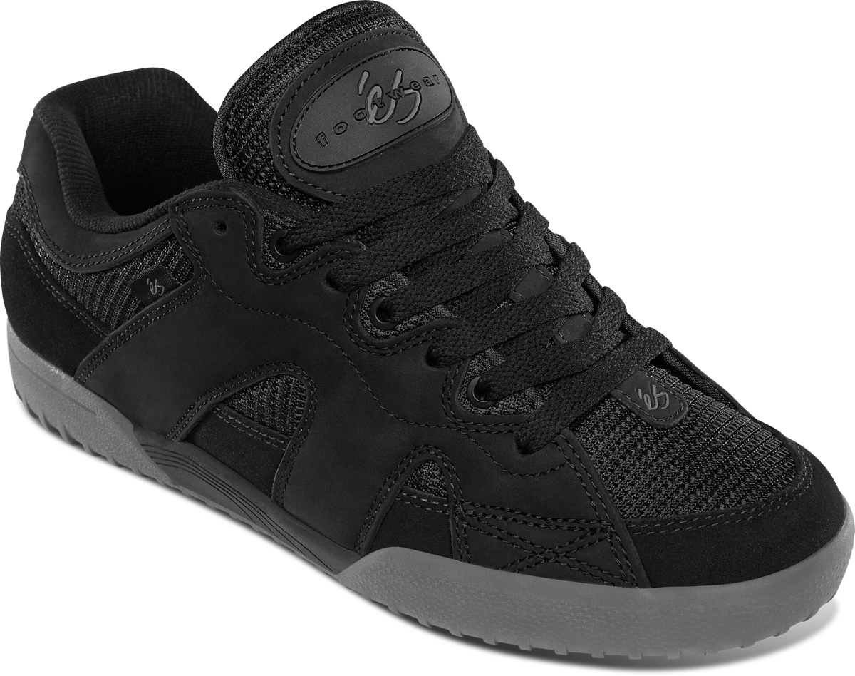 one nine 7 - skate shoes - black/grey - esskateboarding