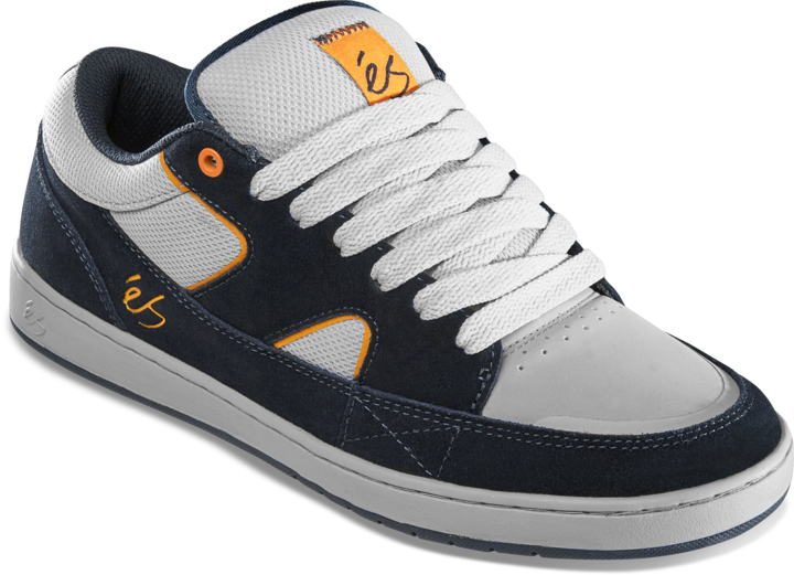 sophisto - skate shoes - navy/grey/orange - esskateboarding
