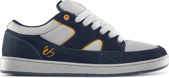 sophisto - skate shoes - navy/grey/orange - esskateboarding