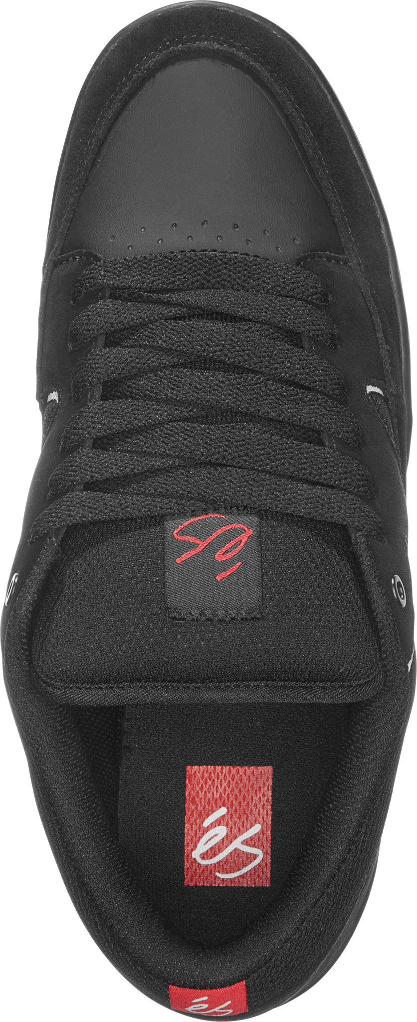 sophisto - skate shoes - black/black/red - esskateboarding