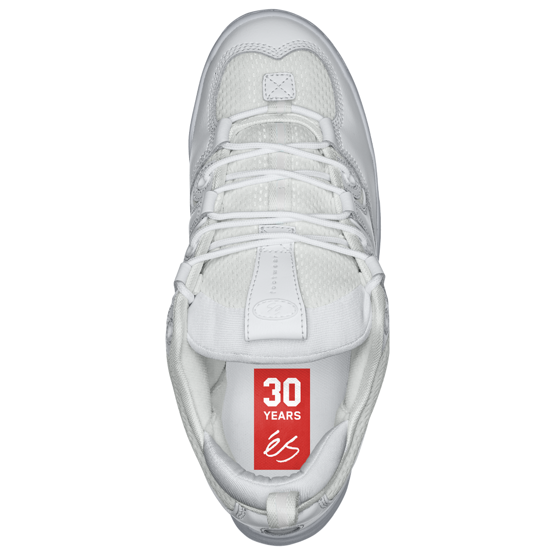 two nine 8 - skate shoes - white - esskateboarding