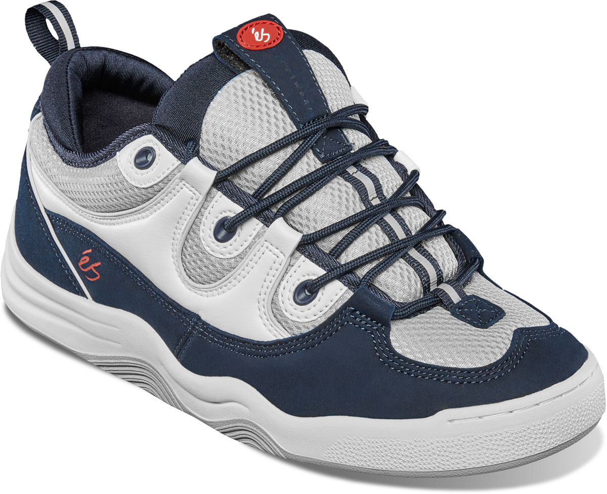 two nine 8 - skate shoes - navy/white - esskateboarding