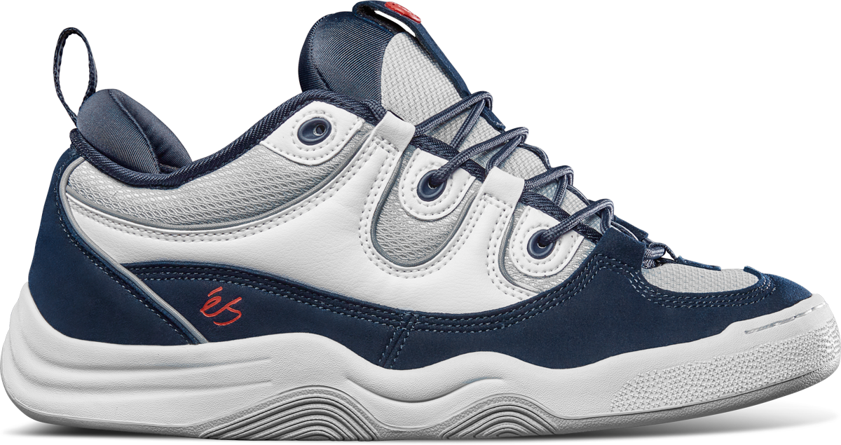 two nine 8 - skate shoes - navy/white - esskateboarding