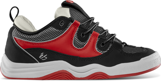 two nine 8 - skate shoes - black/red - esskateboarding