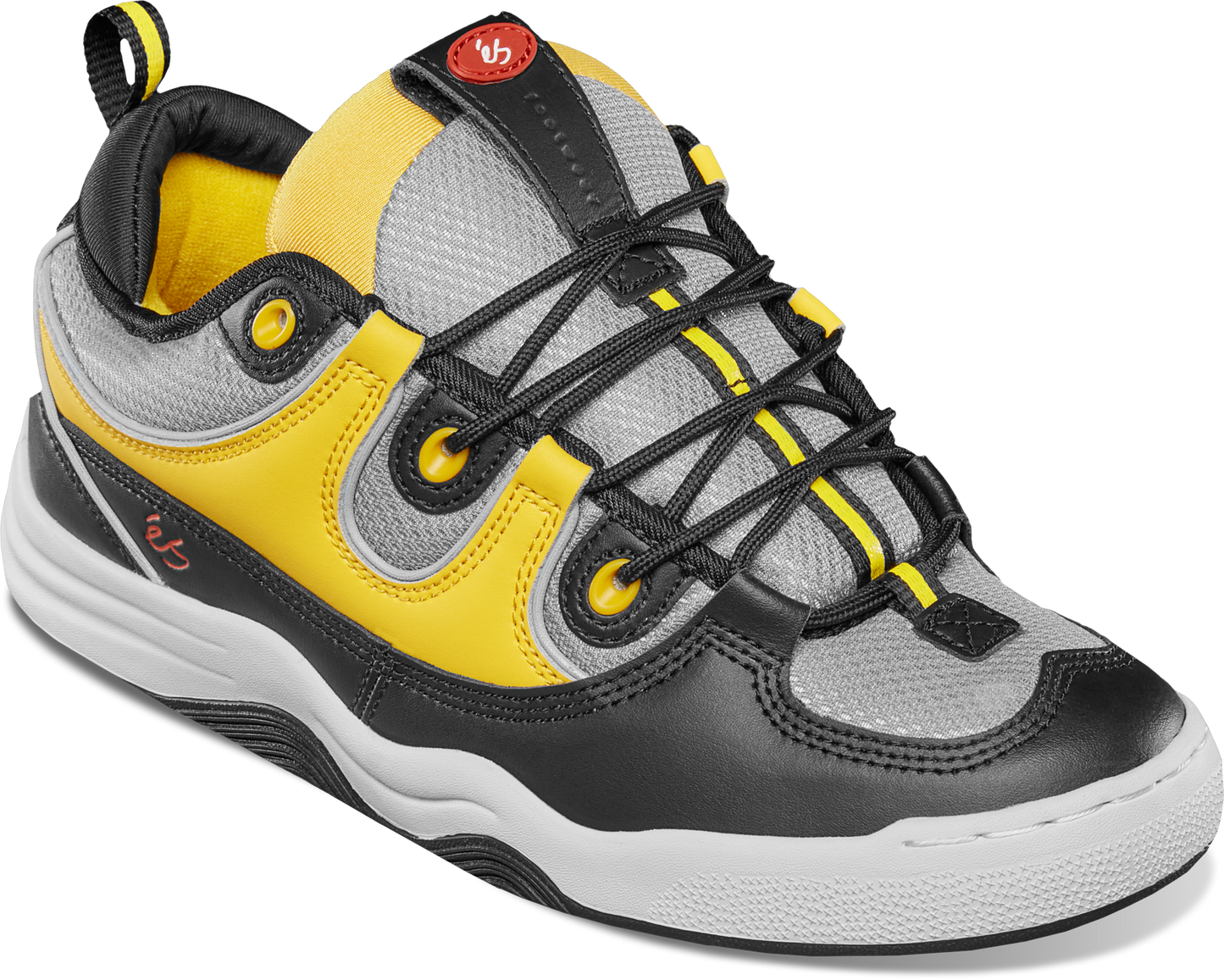 two nine 8 - skate shoes - black/yellow - esskateboarding