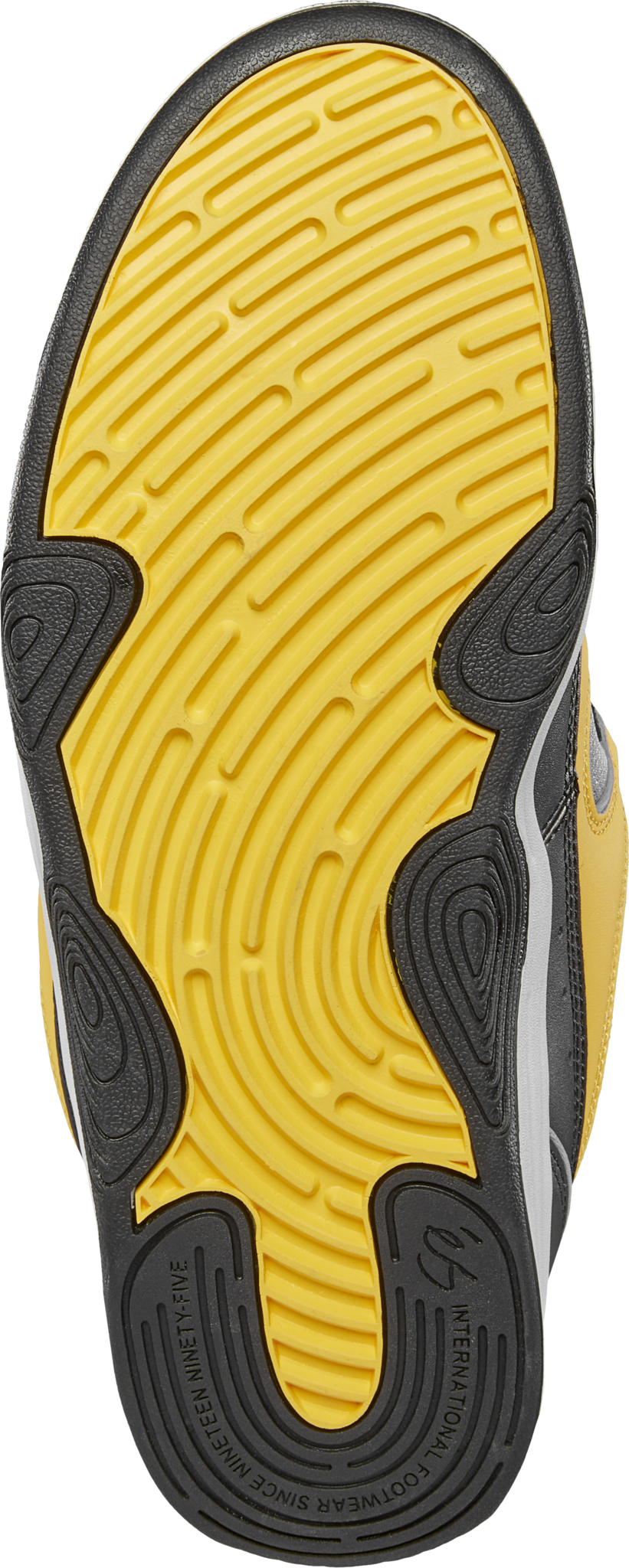 two nine 8 - skate shoes - black/yellow - esskateboarding