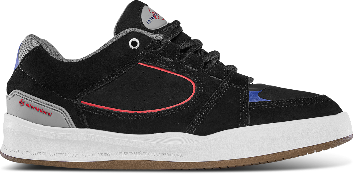 accel fit - skate shoes - black - esskateboarding