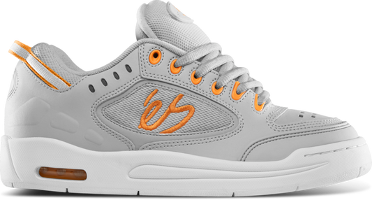 creager - skate shoes - grey/orange - esskateboarding