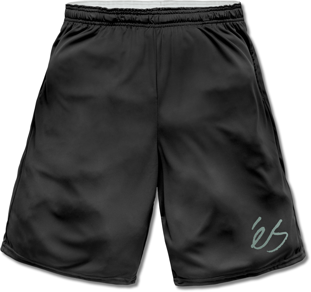 Script Dri Performance black - men's shorts | éS skateboarding Non-Denim Shorts Es Footwear Sneakers Skate Style OG Premium
