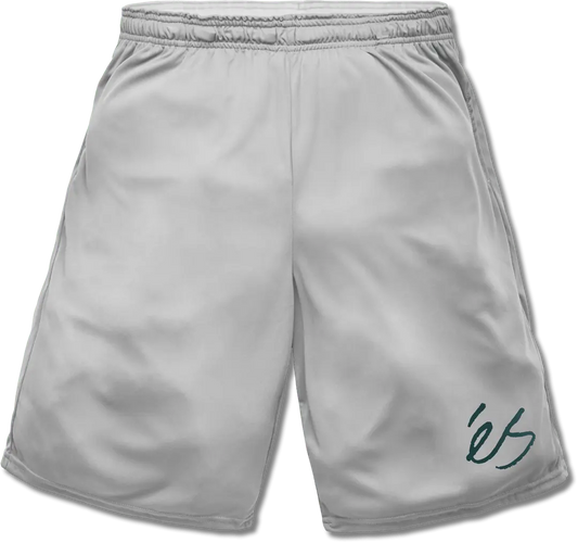 Script Dri Performance silver - men's shorts | éS skateboarding Non-Denim Shorts Es Footwear Sneakers Skate Style OG Premium