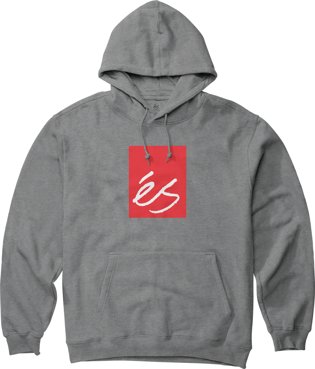 main block pullover - shirts & tops - grey/heather - esskateboarding