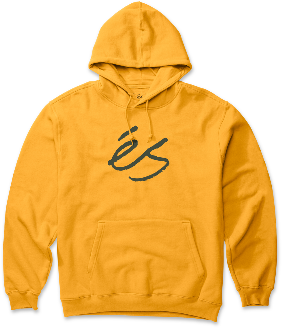 script pullover - shirts & tops - gold - esskateboarding