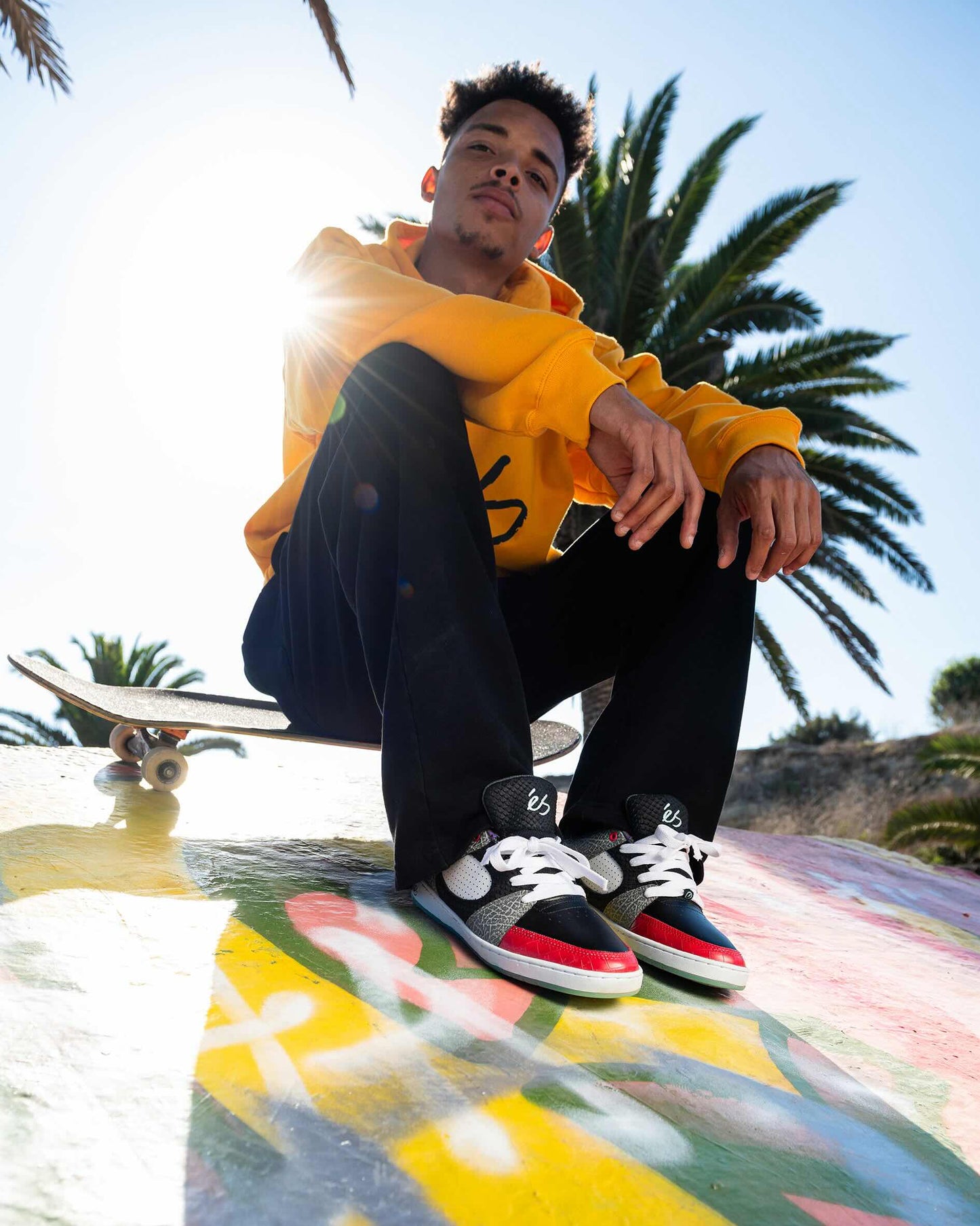 accel slim - skate shoes - bananas - esskateboarding