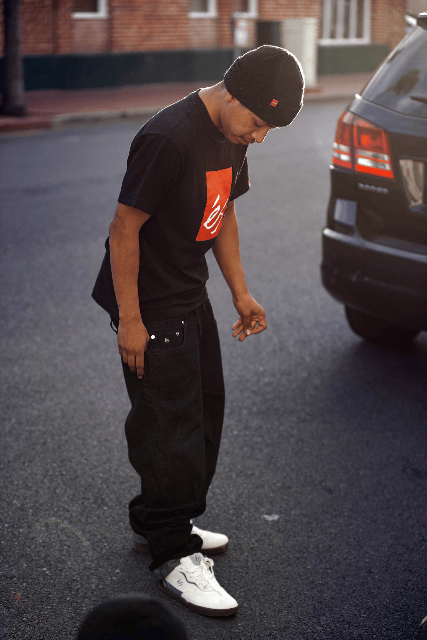 baggy denim pant - pants - light blue - esskateboarding