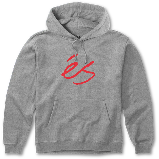 Script Fleece in Grey/Red, view 1 | éS Skateboarding