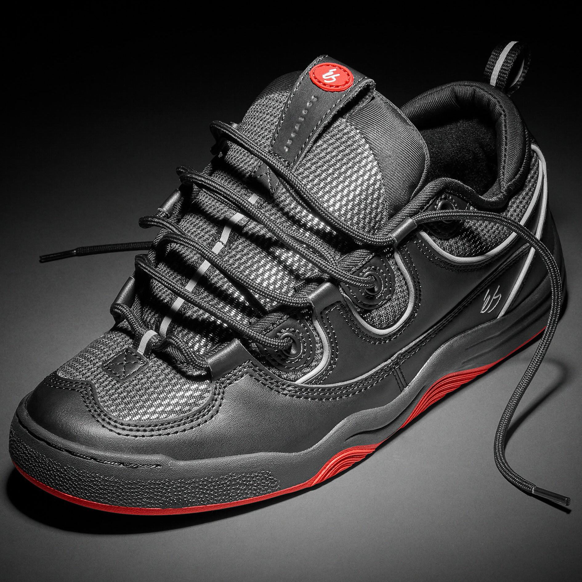 two nine 8 - skate shoes - black - esskateboarding