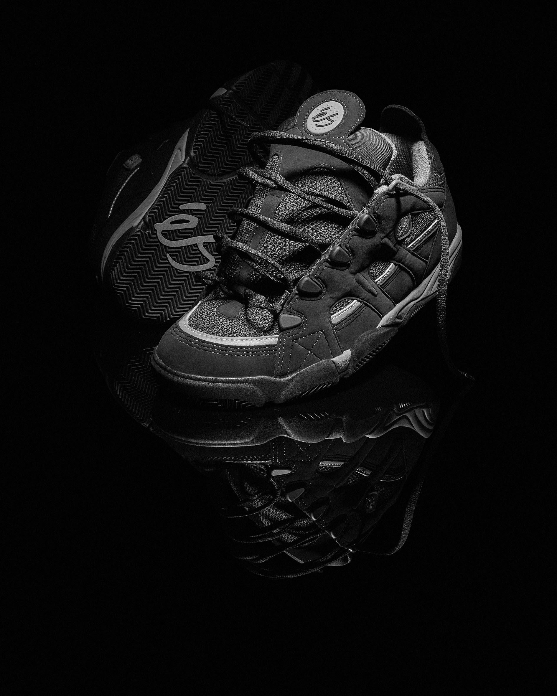 scheme - skate shoes - black/charcoal - esskateboarding