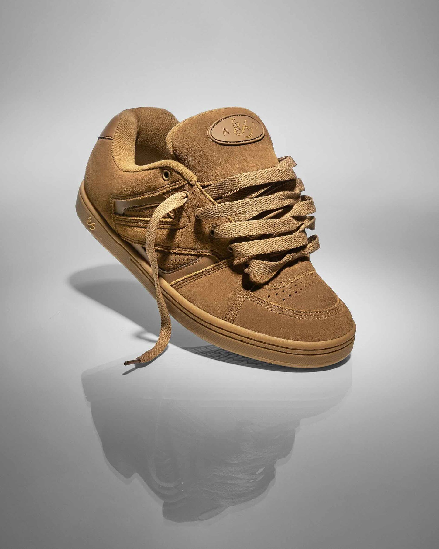 accel og x arto - skate shoes - brown/gum - esskateboarding