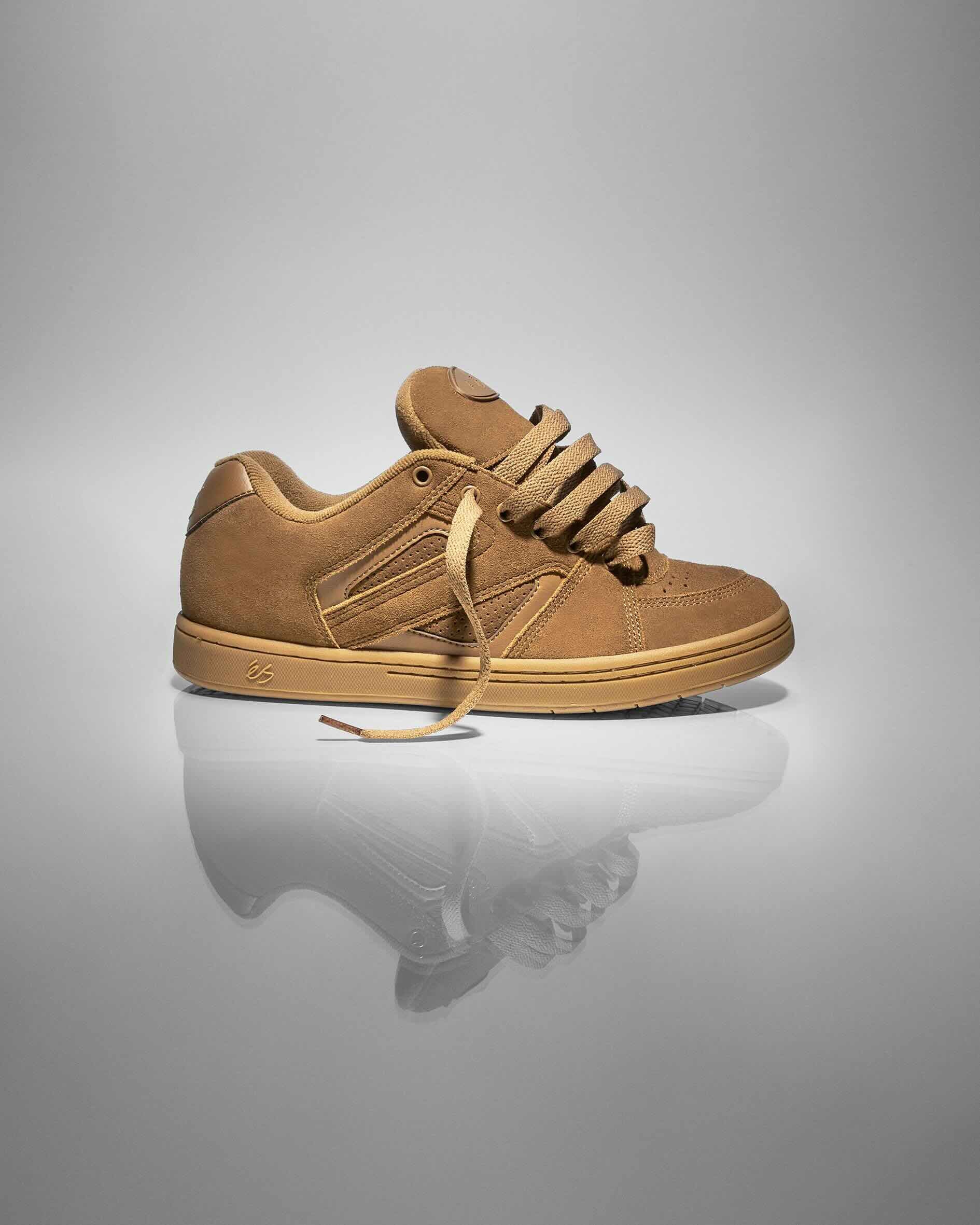 accel og x arto - skate shoes - brown/gum - esskateboarding