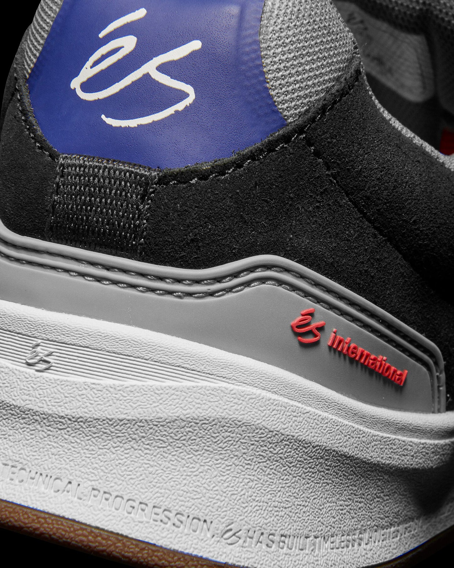 accel fit - skate shoes - black - esskateboarding