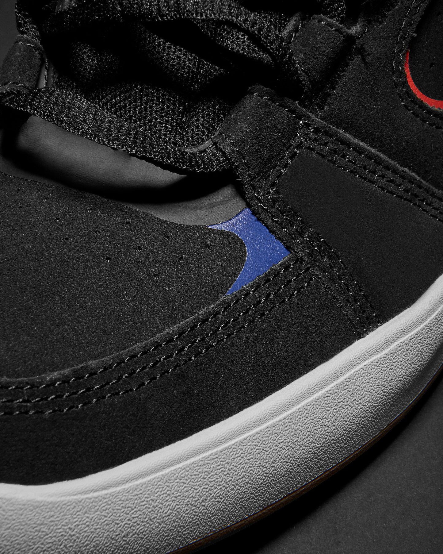 accel fit - skate shoes - black - esskateboarding