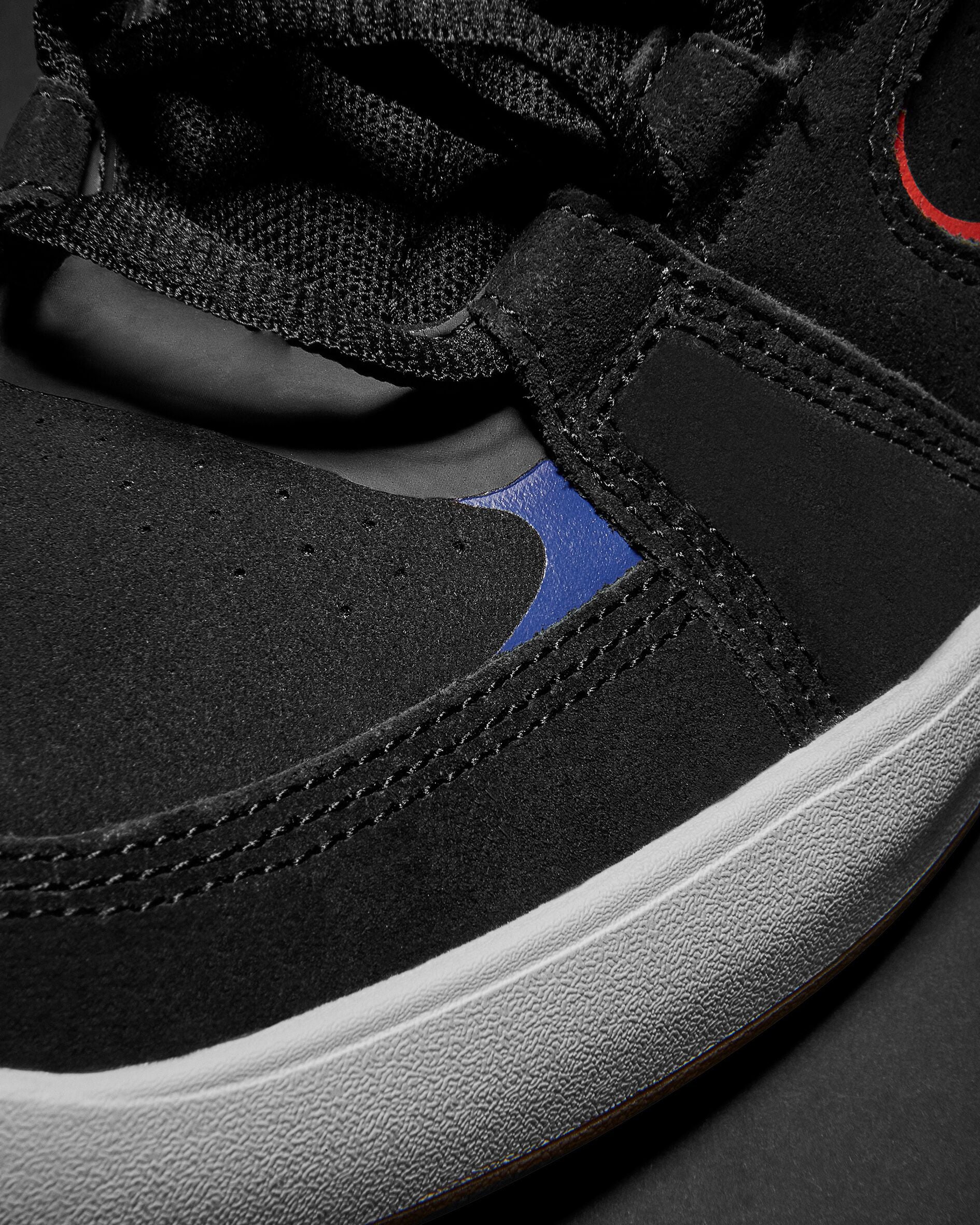 accel fit - skate shoes - black - esskateboarding