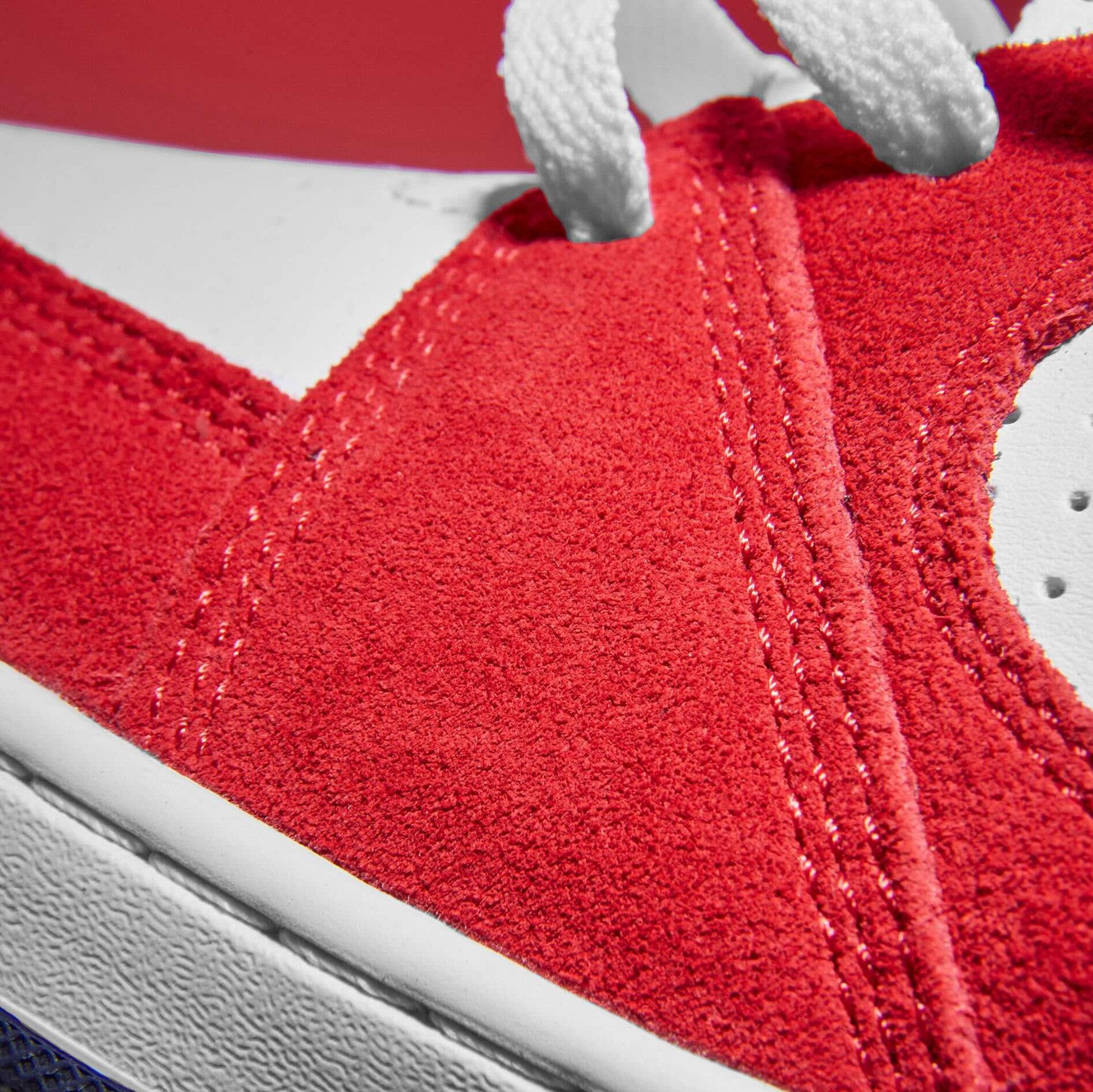accel slim - skate shoes - red/white/navy - esskateboarding