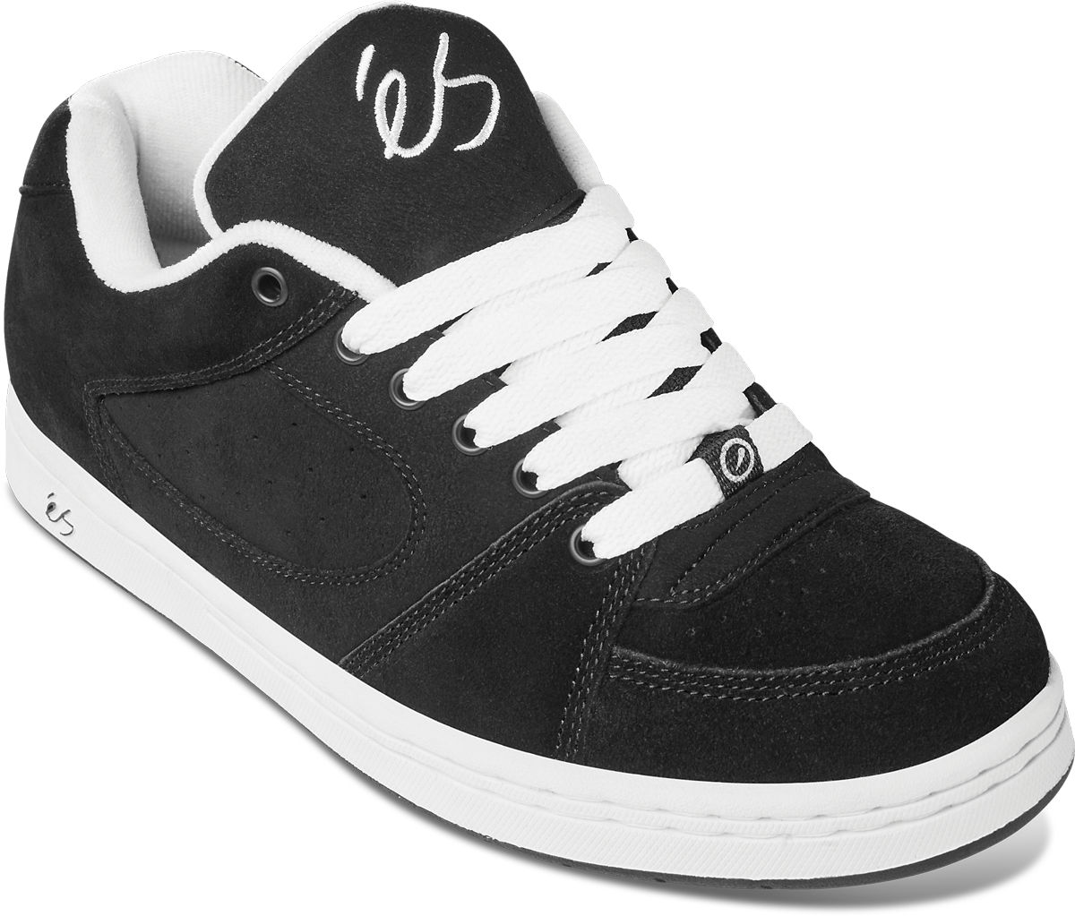 accel og - skate shoes - black/white/black - esskateboarding