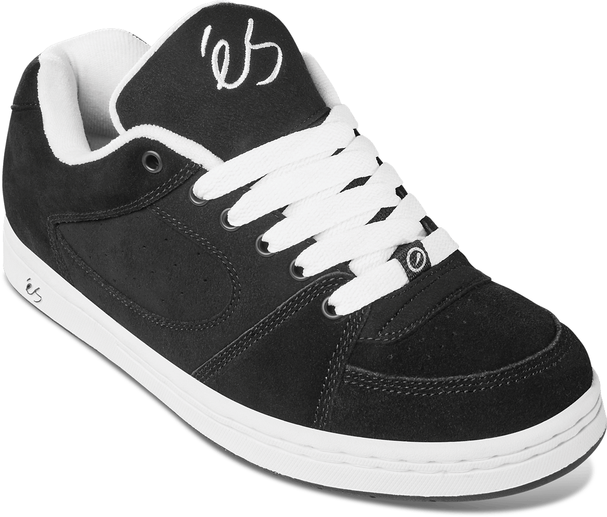accel og - skate shoes - black/white/black - esskateboarding