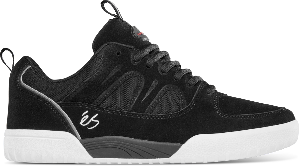 silo sc - skate shoes - black/white - esskateboarding