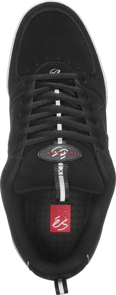 silo sc - skate shoes - black/white - esskateboarding