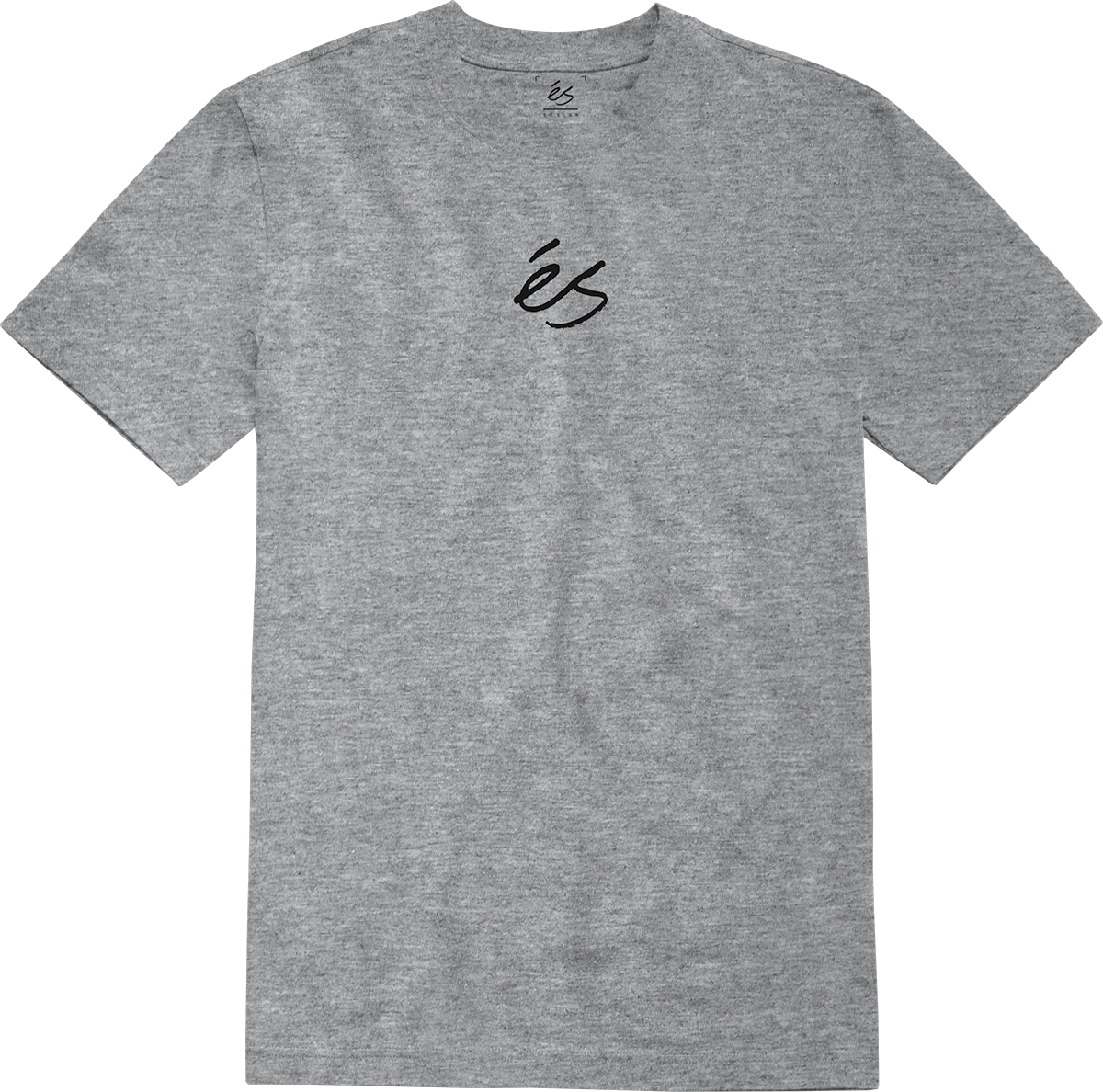 mini script tee - shirts & tops - grey/heather - esskateboarding