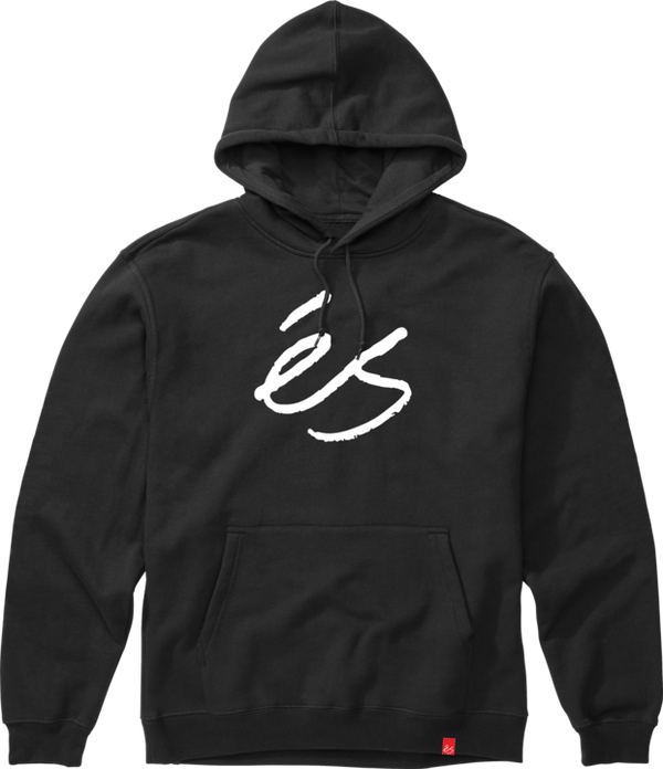 Black & Scholared Script Logo Two-Toned Hoodie XL